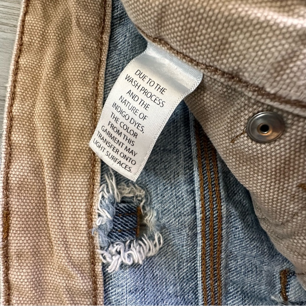 Duluth Trading Co Blue Jeans Size 44x31 Men's Medium Wash Relaxed Fit Natural - Picture 7 of 8
